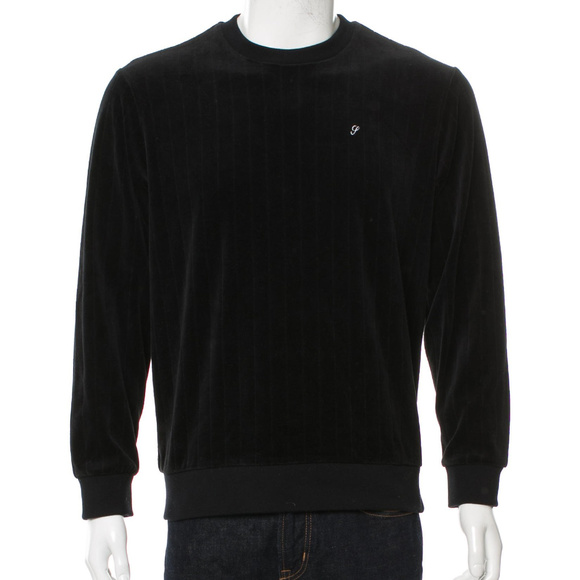 supreme black and white sweater